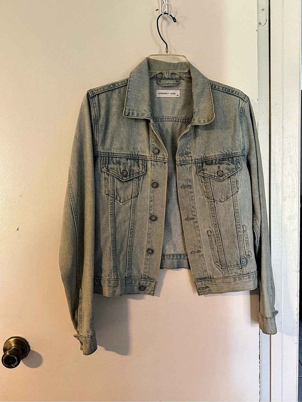Assembly Label Women's Blue Denim Jacket Size 10